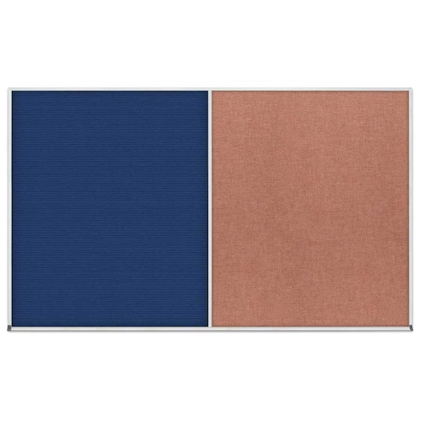 Enclosed Corkboard, 1 Door, 24"x36", 4" Fra